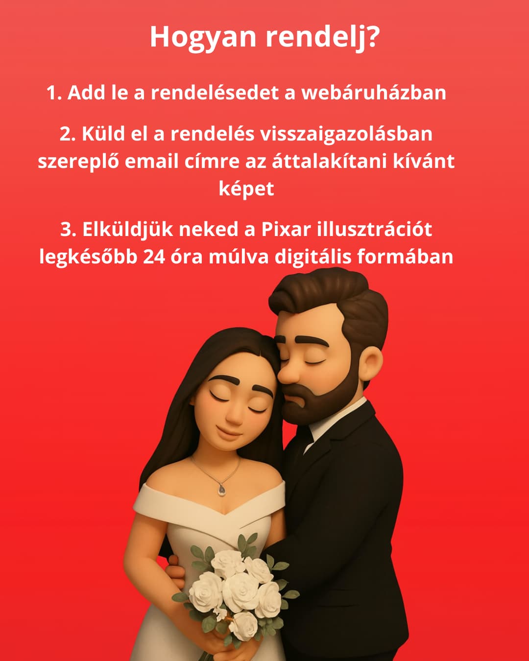 Digitális Pixar stílusú portré fotóból - Image 7