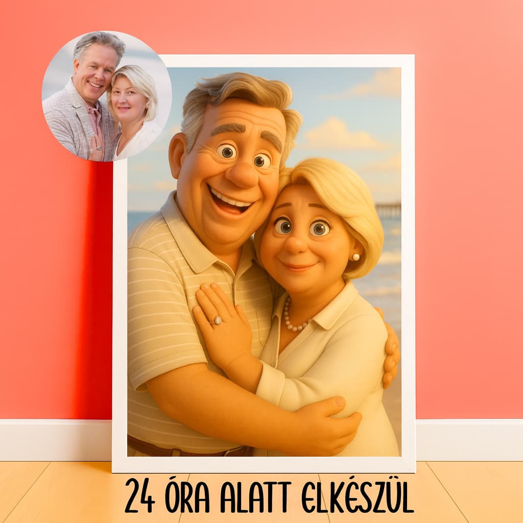 Digitális Pixar stílusú portré fotóból - Image 5