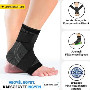 Relivio Fájdalomcsökkentő Kompressziós Bokaszorító